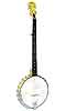 Gold Tone MM-150 Maple Mountain Openback Banjo with Case - Bluegrass Instruments