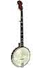 Mastertone™ WL-250: White Ladye Banjo with Case - Bluegrass Instruments